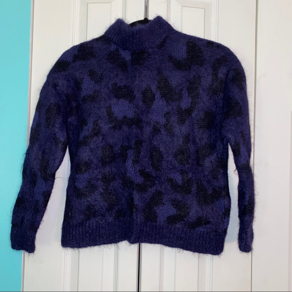 Kate Spade Cheetah Wool Sweater
